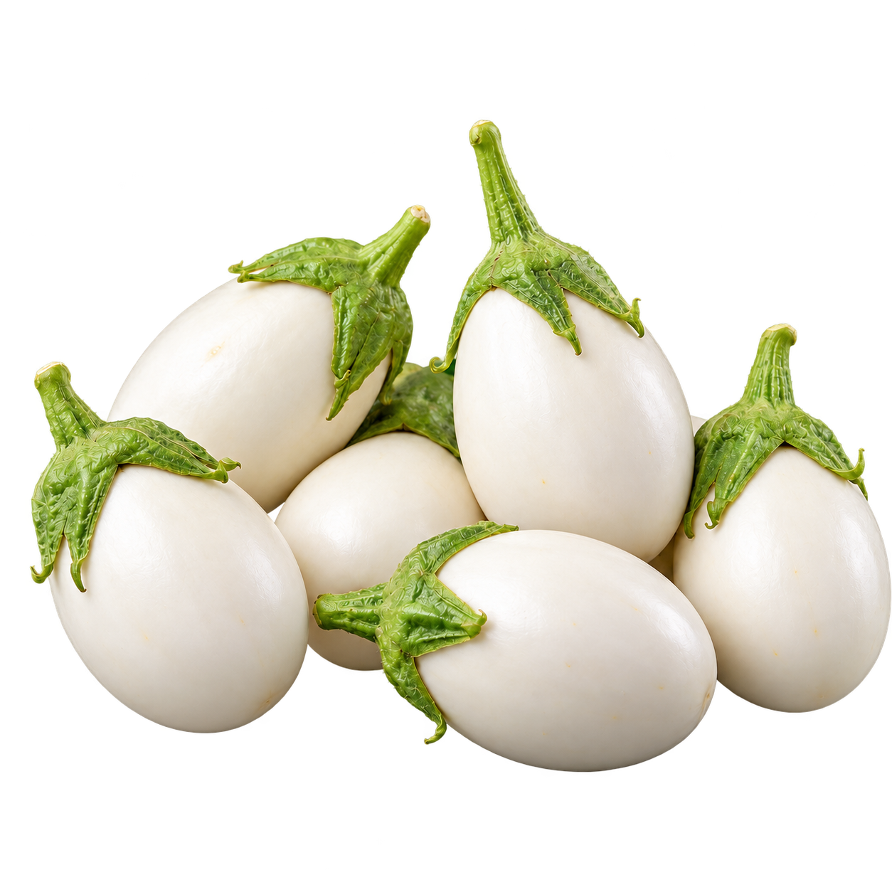White Mini Aubergines